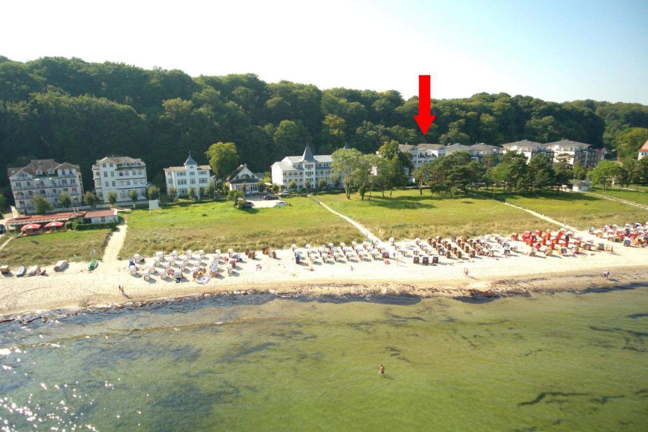Aparthotel Ostsee Fewo 6 Balkon, Meerblick, Strand Binz Eksteriør billede