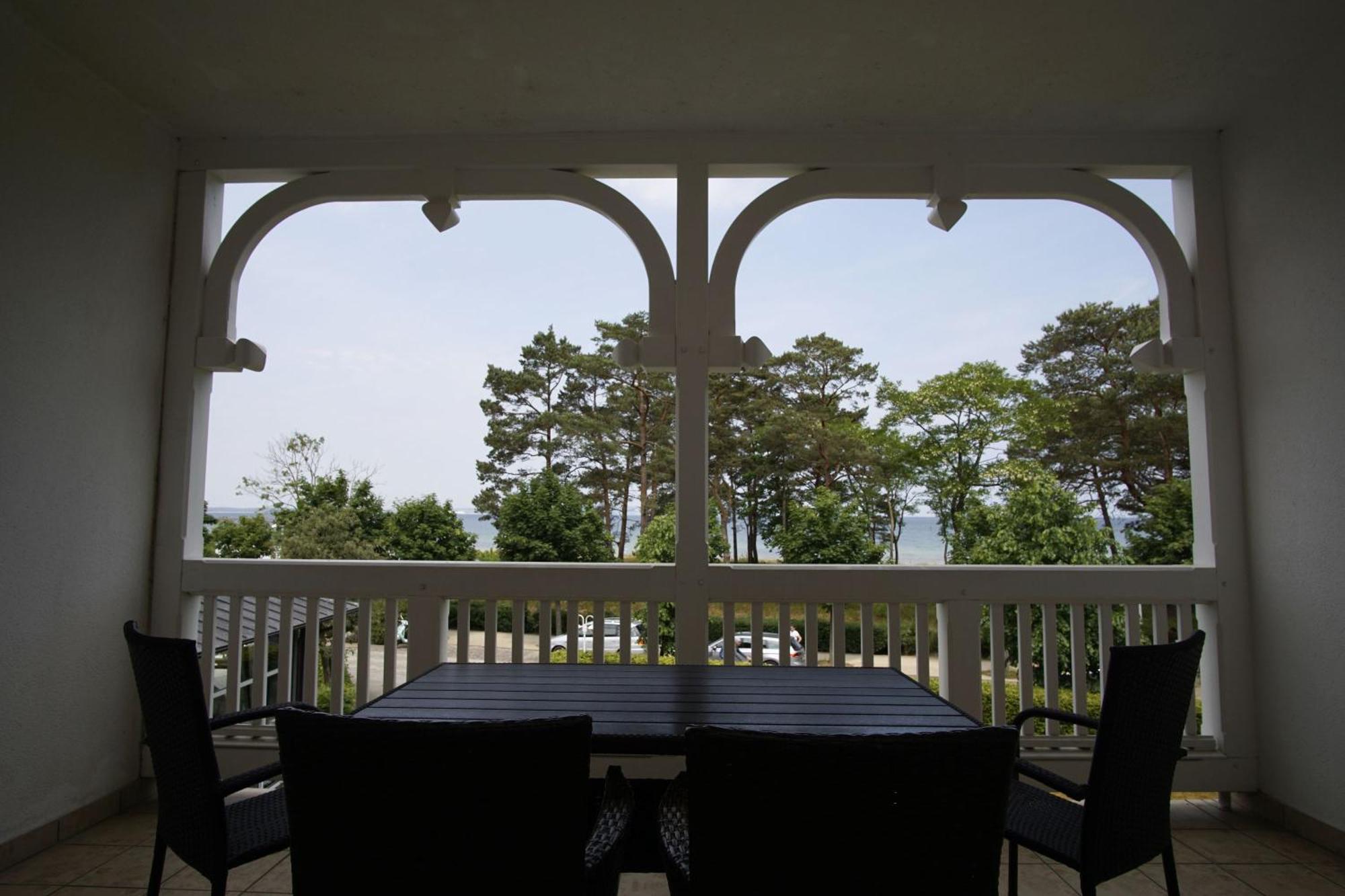 Aparthotel Ostsee Fewo 6 Balkon, Meerblick, Strand Binz Eksteriør billede