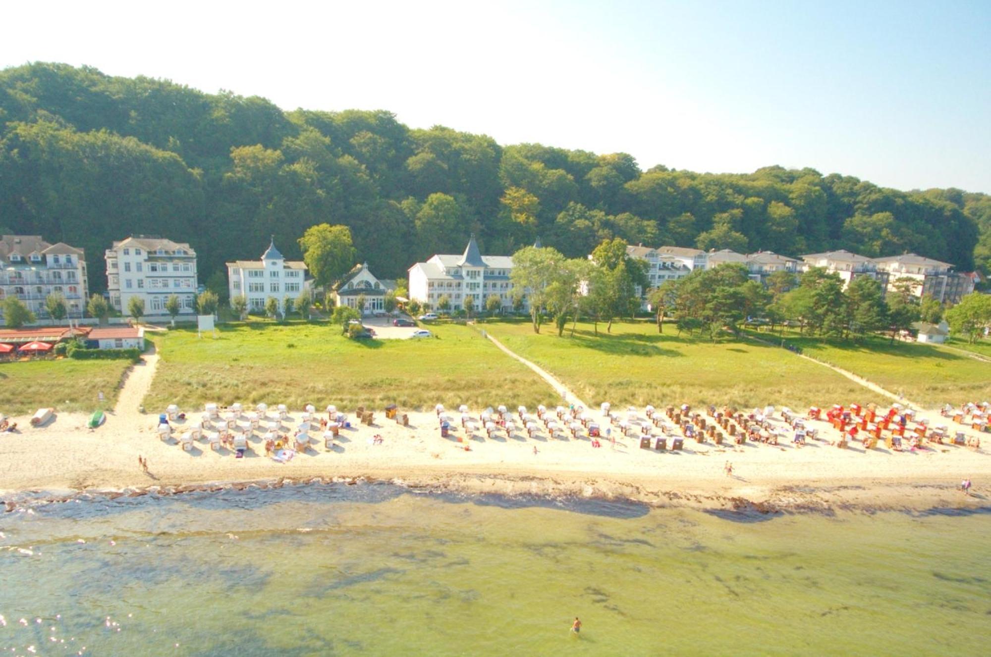Aparthotel Ostsee Fewo 6 Balkon, Meerblick, Strand Binz Eksteriør billede